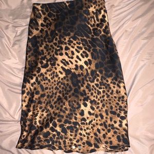 Leopard Print Essential Skirt